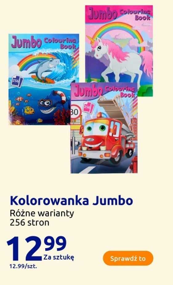 Kolorowanka Jumbo