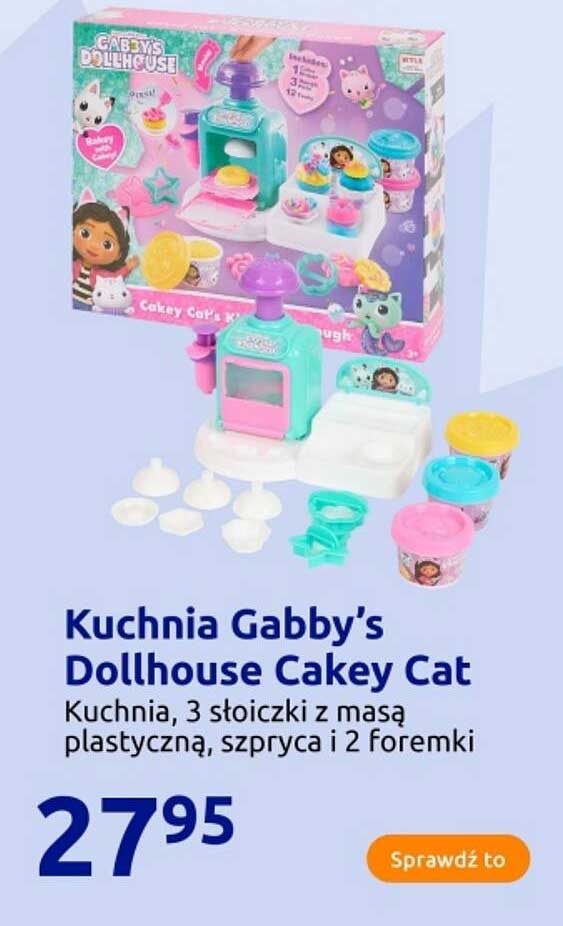 Kuchnia Gabby’s Dollhouse Cakey Cat