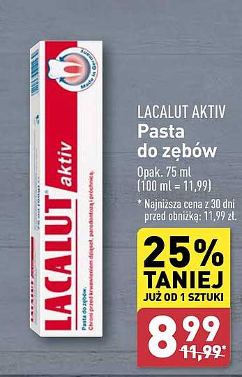 LACALUT AKTIV Pasta do zębów