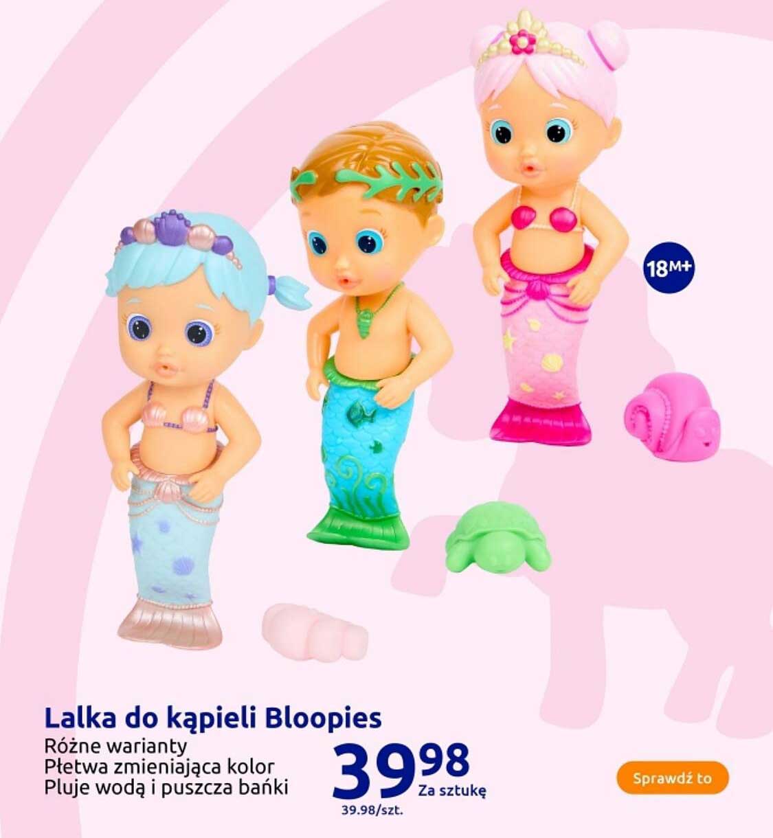 Lalka do kąpieli Bloopies