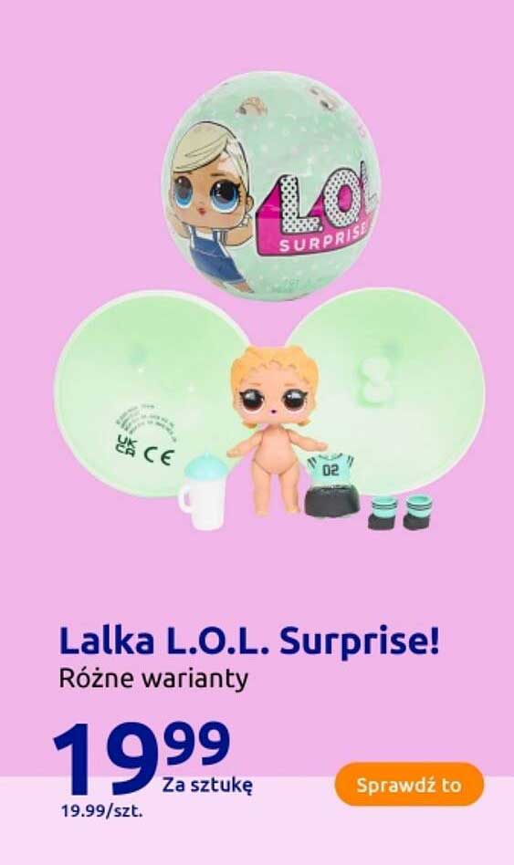 Lalka L.O.L. Surprise! Różne warianty