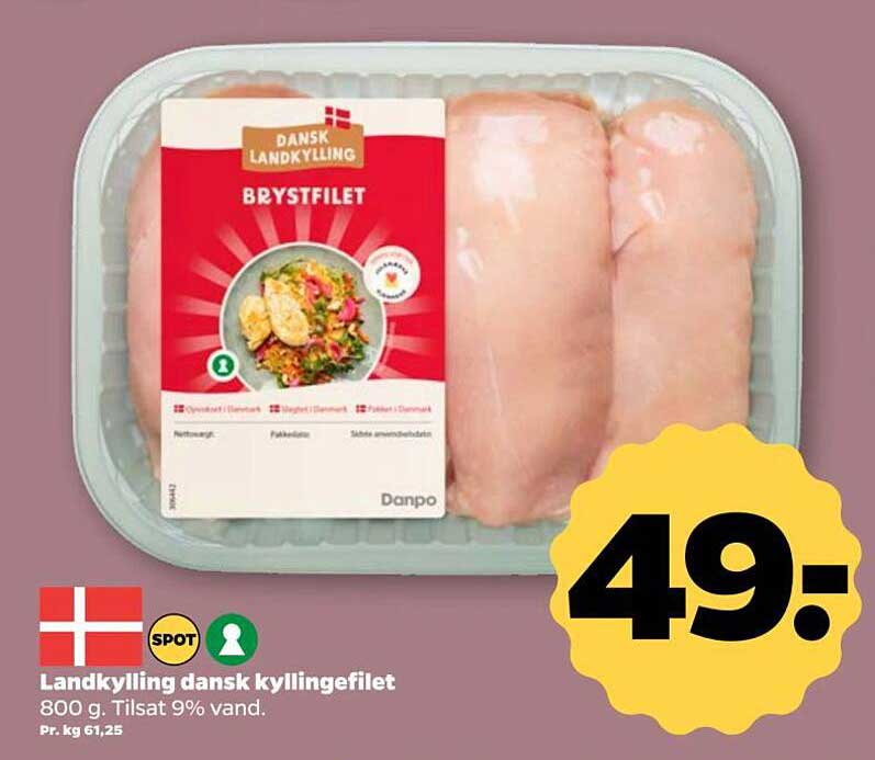 Landkylling dansk kyllingefilet