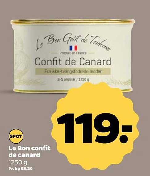 Le Bon confit de canard