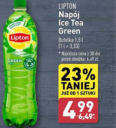 Lipton Napój Ice Tea Green