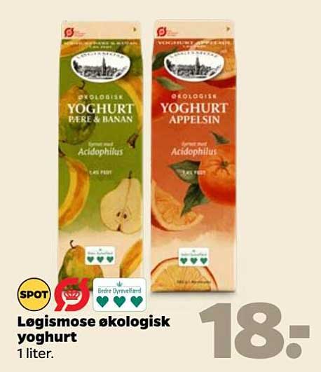 Løgismose ekologisk jogurt