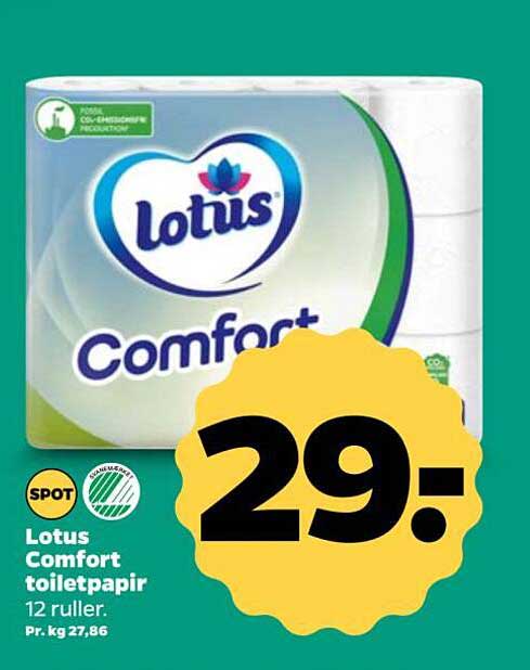 Lotus Comfort toiletpapir