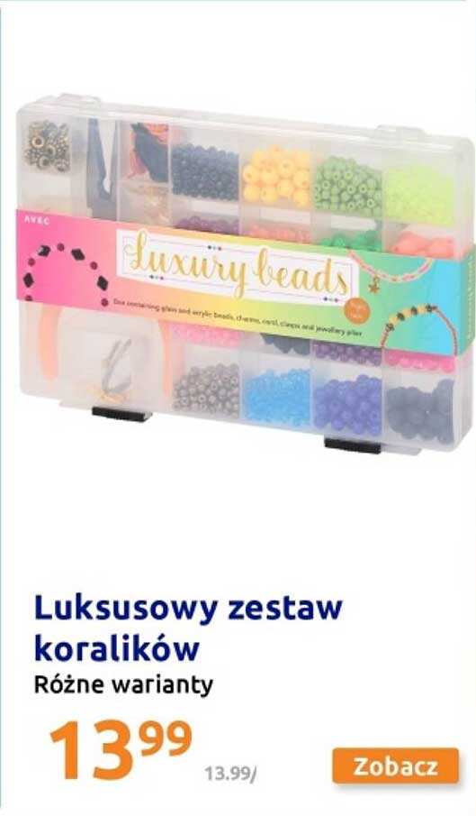 Luksusowy zestaw koralików