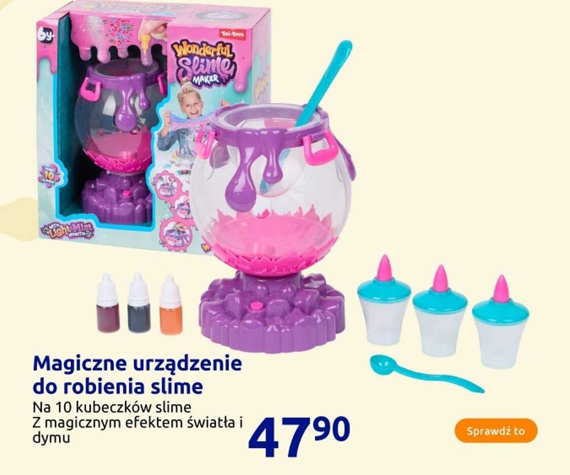 Magiczne urządzenie do robienia slime