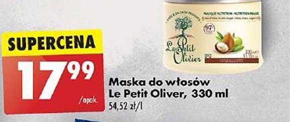 Maska do włosów Le Petit Oliver, 330 ml