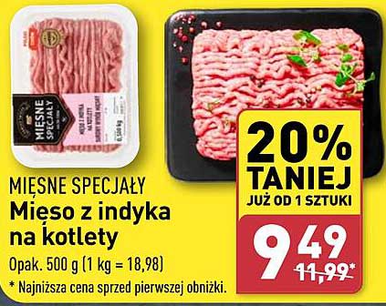 Mięso z indyka na kotlety