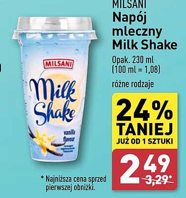 MILSANI Napój mleczny Milk Shake