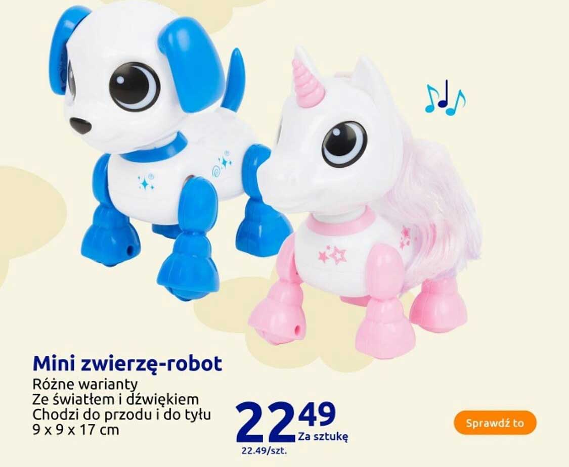 Mini zwierzę-robot