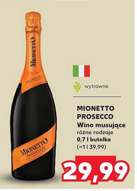 MIONETTO PROSECCO Wino musujące