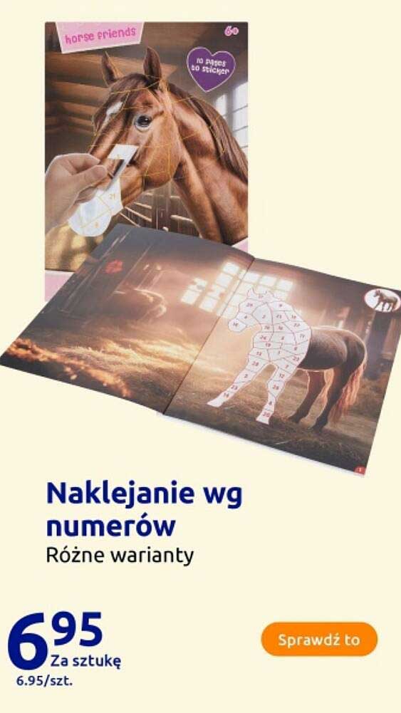 Naklejanie wg numerów