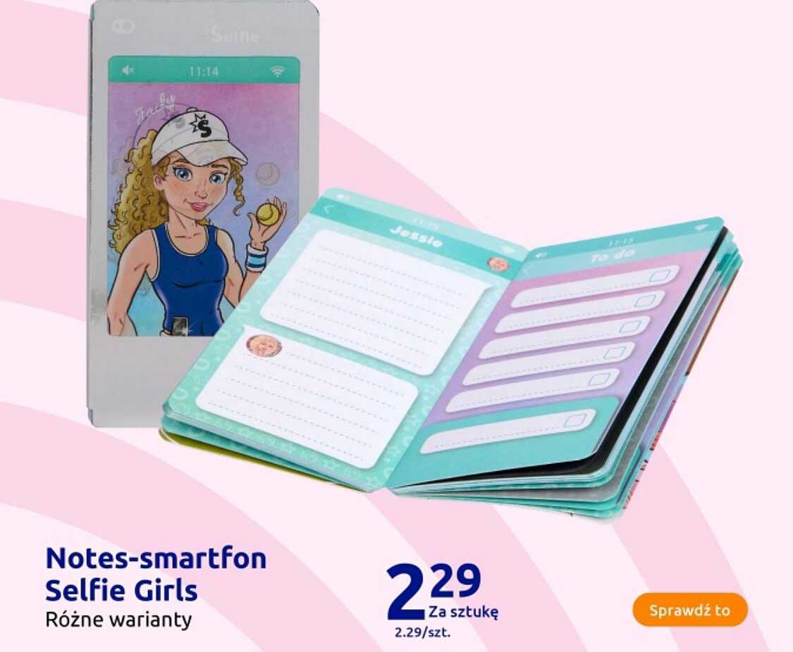 Notes-smartfon Selfie Girls