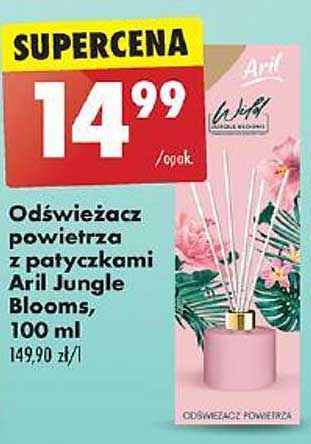 Odświeżacz powietrza z patyczkami Aril Jungle Blooms