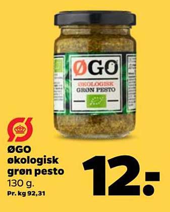 ØGO økologisk grøn pesto