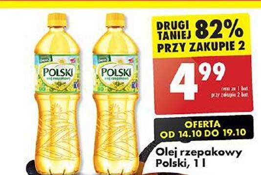 Olej rzepakowy Polski, 1l