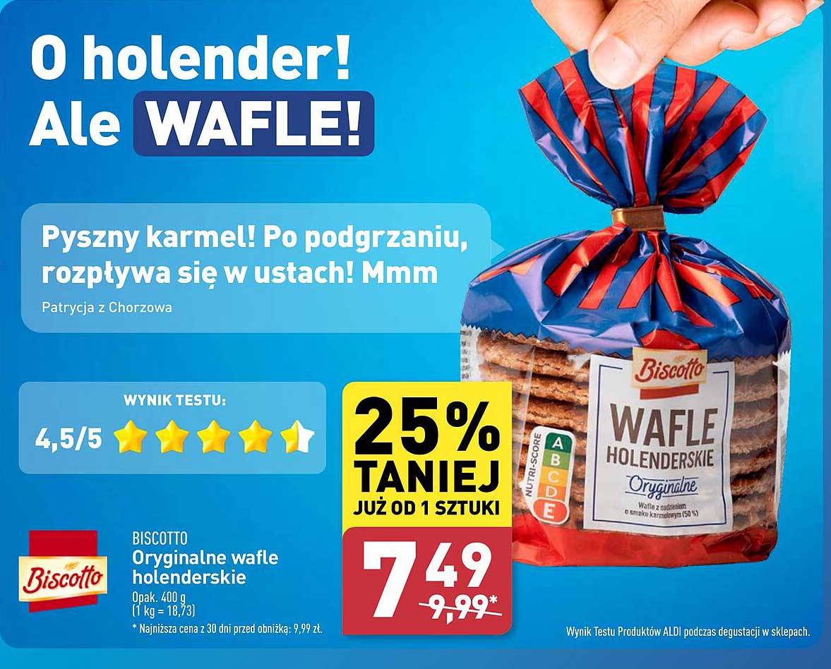 Oryginalne wafle holenderskie