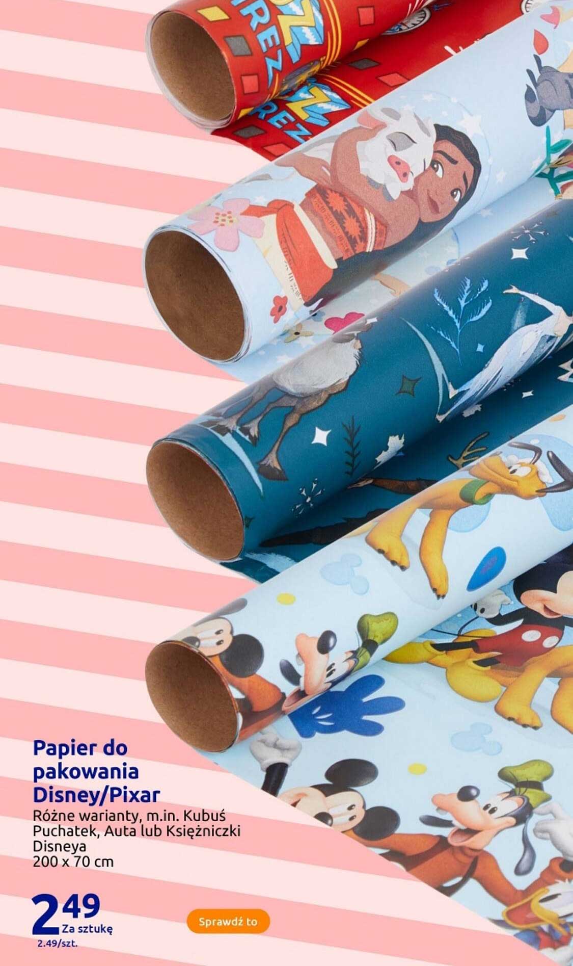 Papier do pakowania Disney/Pixar