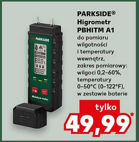 PARKSIDE® Higrometr PBHITM A1