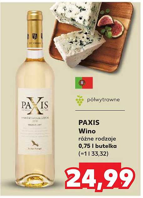 PAXIS Wino różne rodzaje 0,75 l butelka