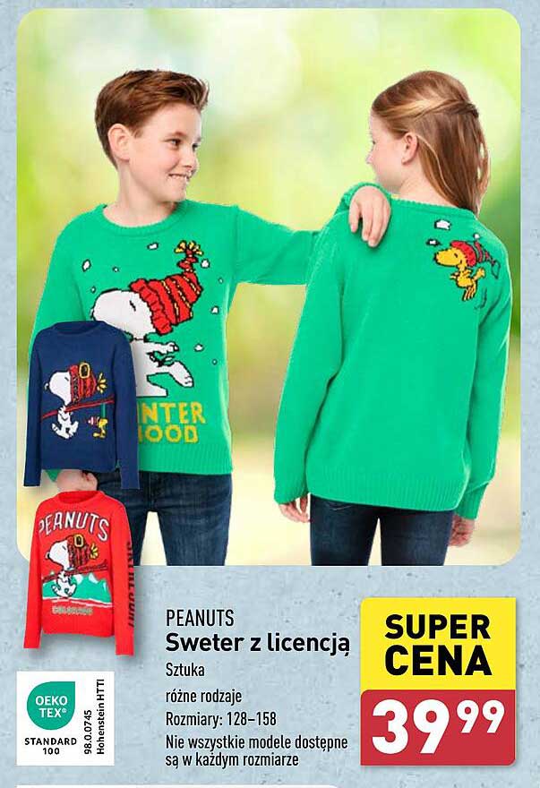 PEANUTS Sweter z licencją