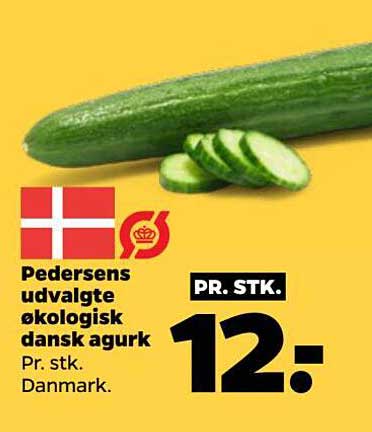 Pedersens udvalgte økologisk dansk agurk