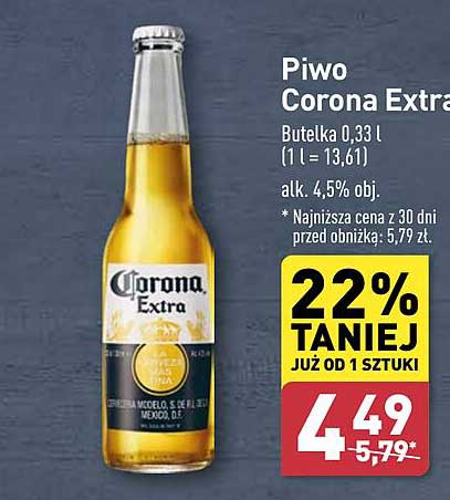 Piwo Corona Extra