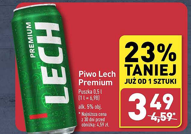 Piwo Lech Premium