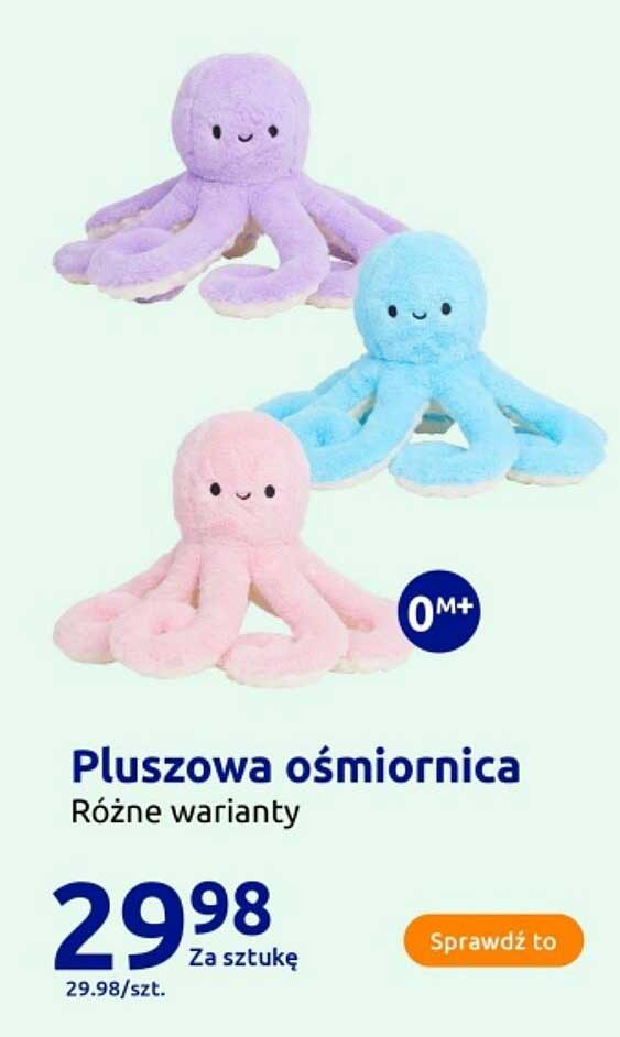 Pluszowa ośmiornica