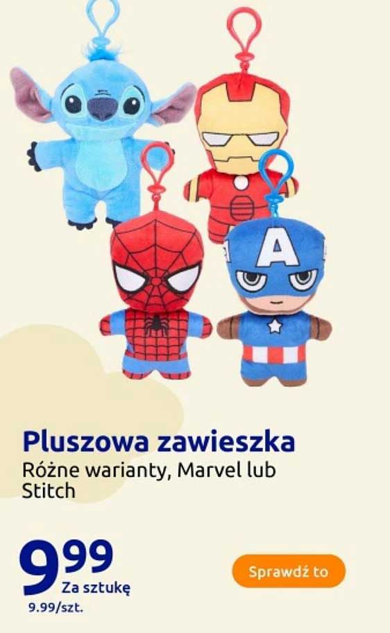 Pluszowa zawieszka