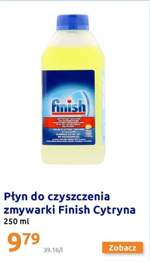 Płyn do czyszczenia zmywarki Finish Cytryna