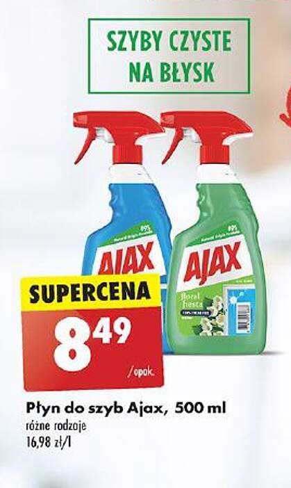 Płyn do szyb Ajax, 500 ml