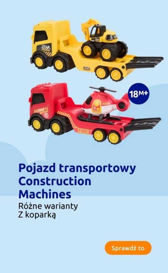 Pojazd transportowy Construction Machines