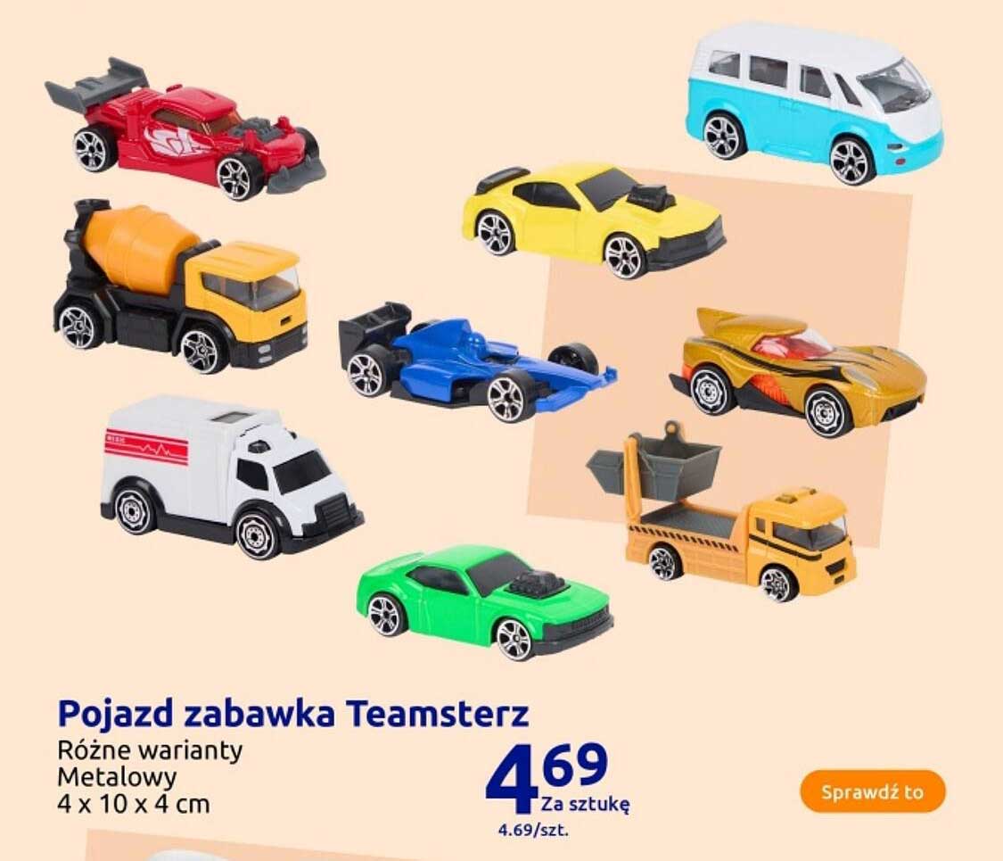 Pojazd zabawka Teamsterz