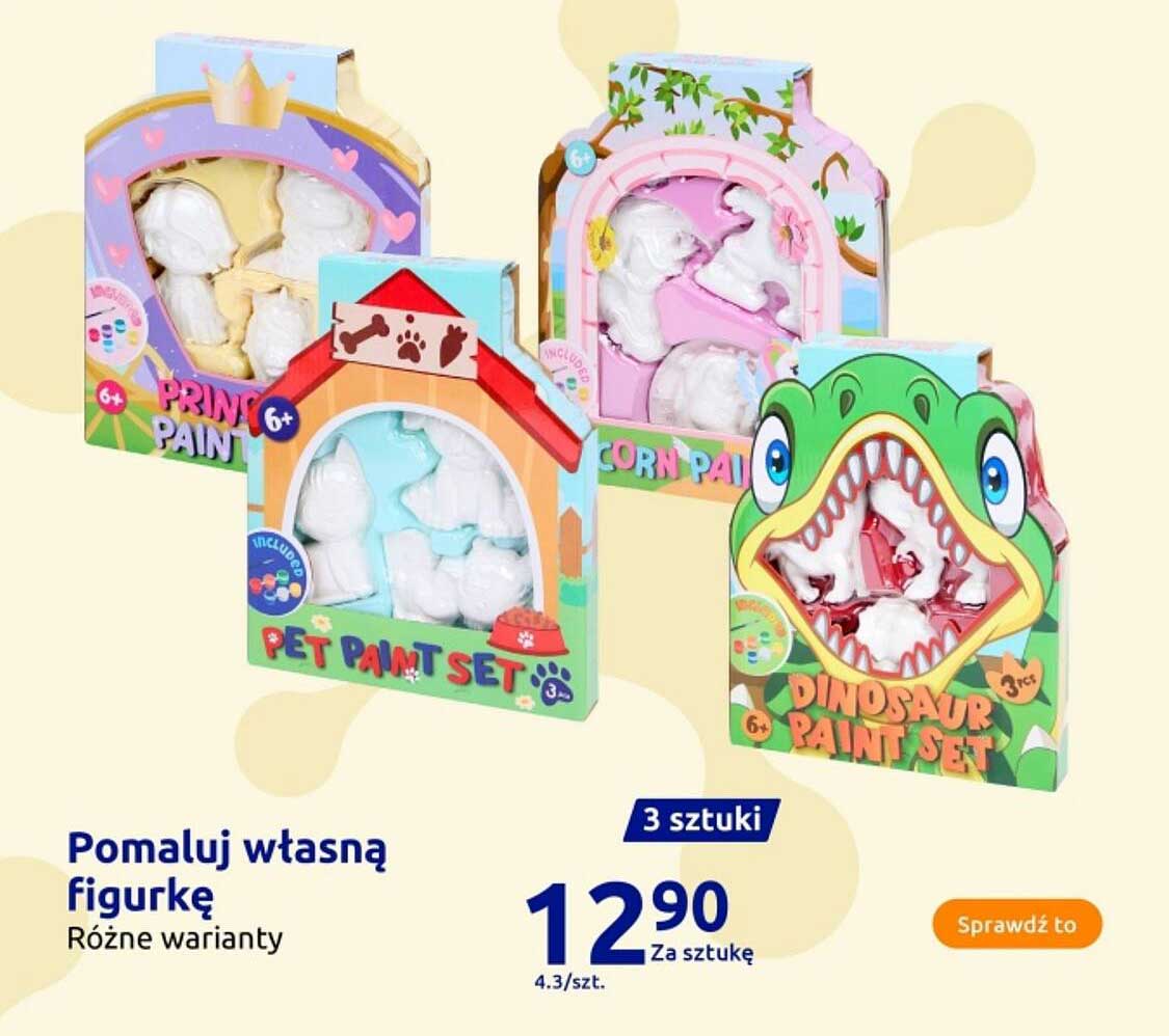 Pomaluj własną figurkę