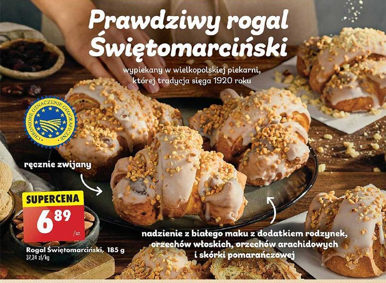 Prawdziwy rogal Świętomarciński