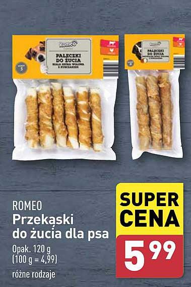 Przekąski do żucia dla psa