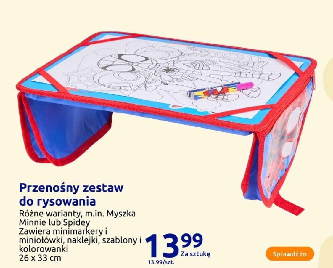 Przenośny zestaw do rysowania