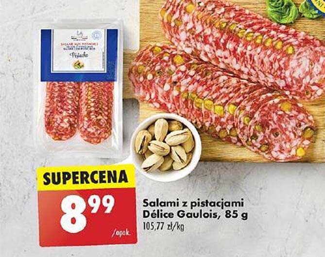 Salami z pistacjami Délice Gaulois