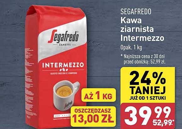 Segafredo Kawa ziarnista Intermezzo