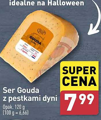 Ser Gouda z pestkami dyni