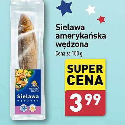 Sielawa amerykańska wędzona