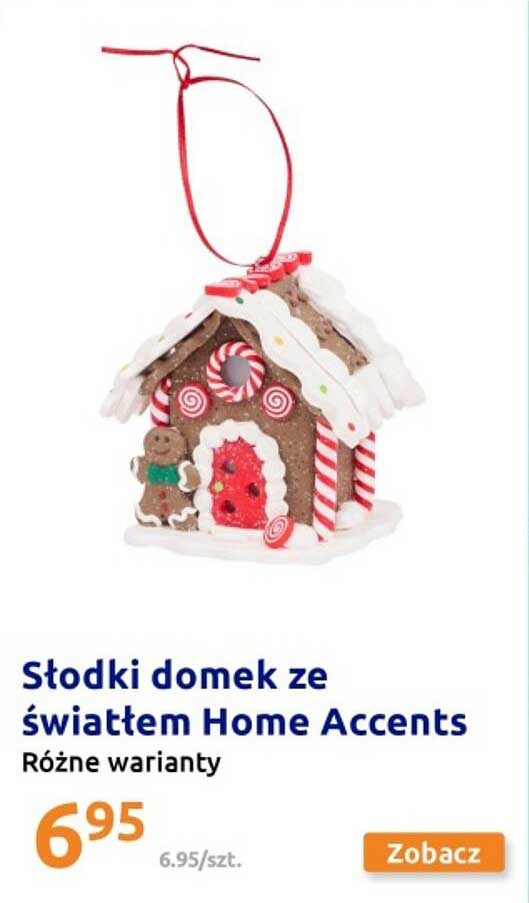 Słodki domek ze światłem Home Accents