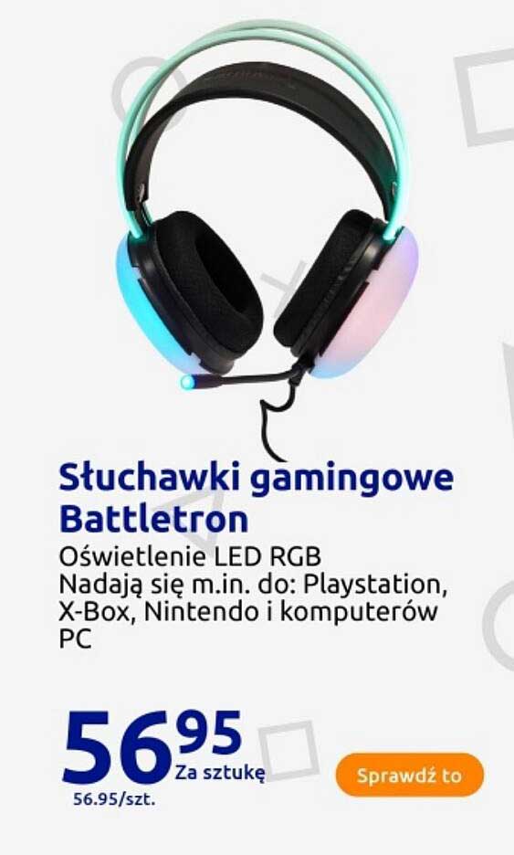 Słuchawki gamingowe Battletron