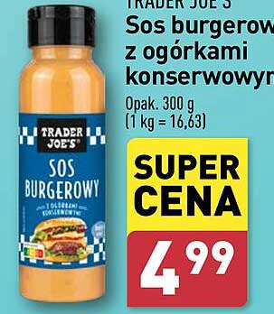 Sos burgerowy z ogórkami konserwowymi