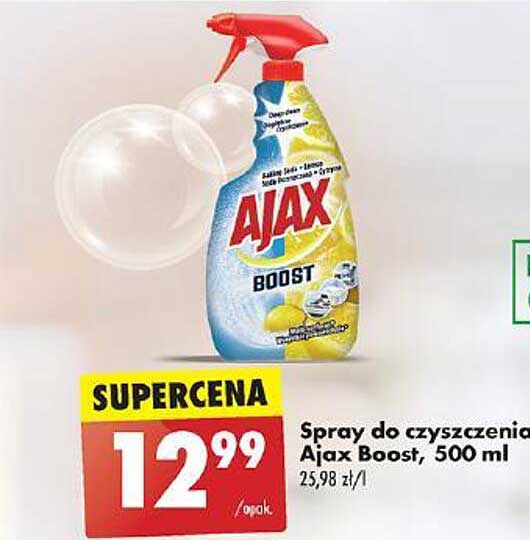 Spray do czyszczenia Ajax Boost