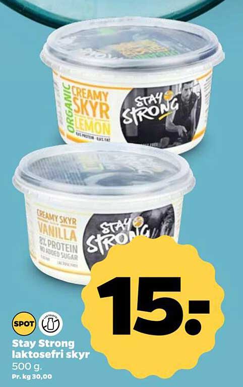 Stay Strong laktosefrui skyr