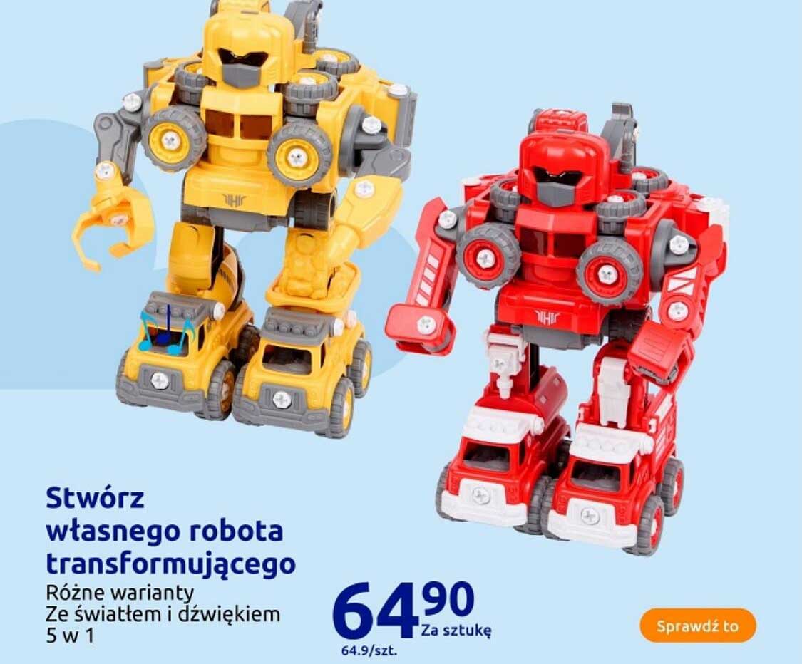 Stwórz własnego robota transformującego